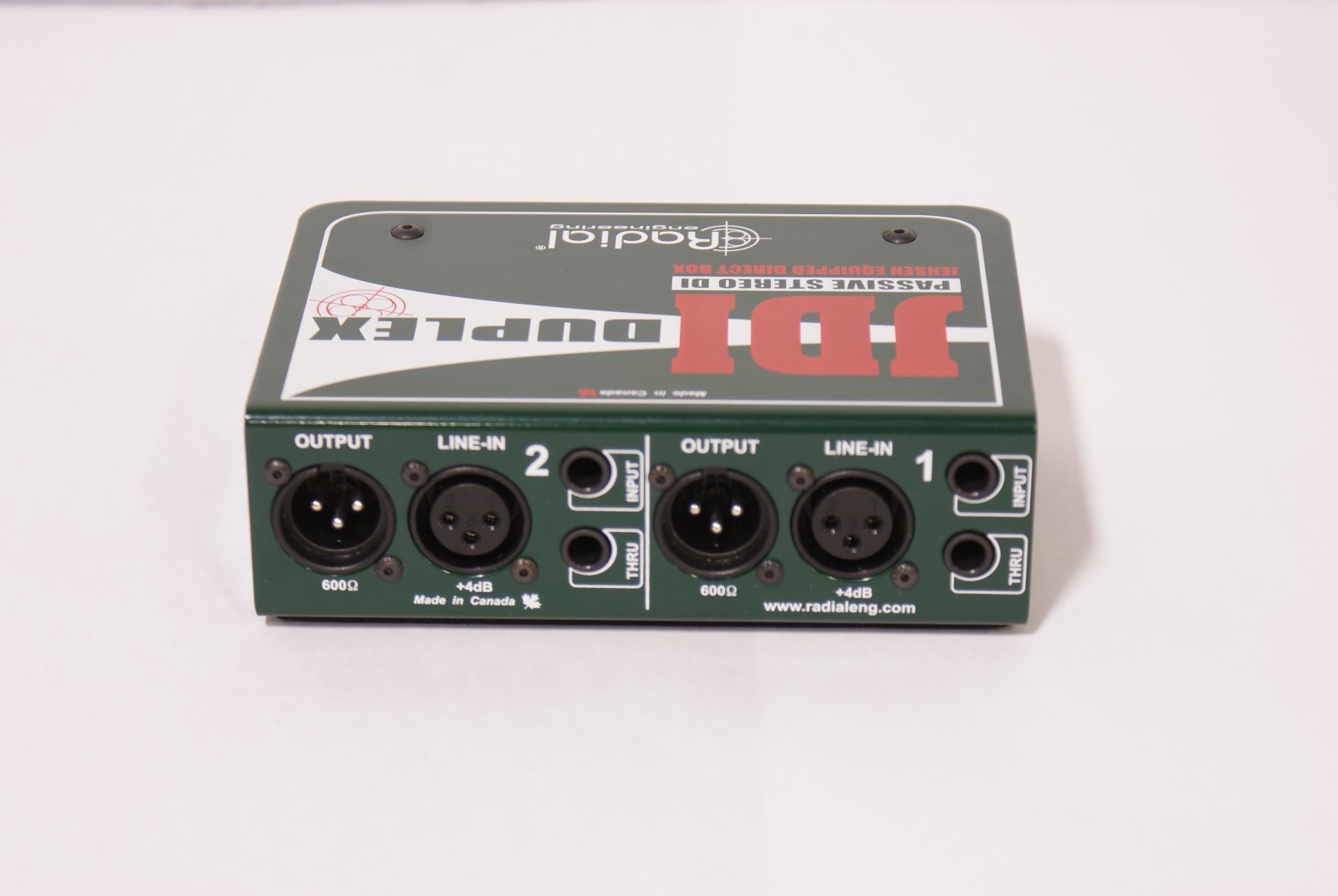 Radial JDI Duplex - 2 channel Passive Direct Box Free Shipping!!