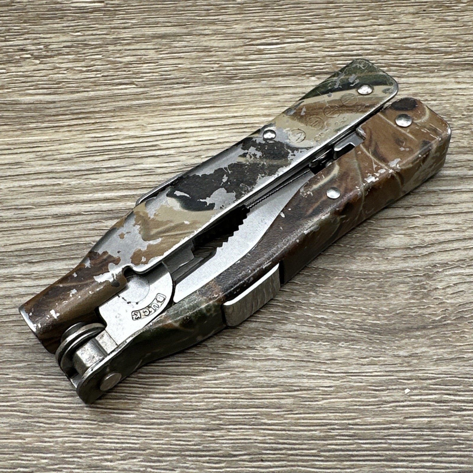 Buck Knives Bucktool Model 360 Camo Multi-Tool Multitool Pliers