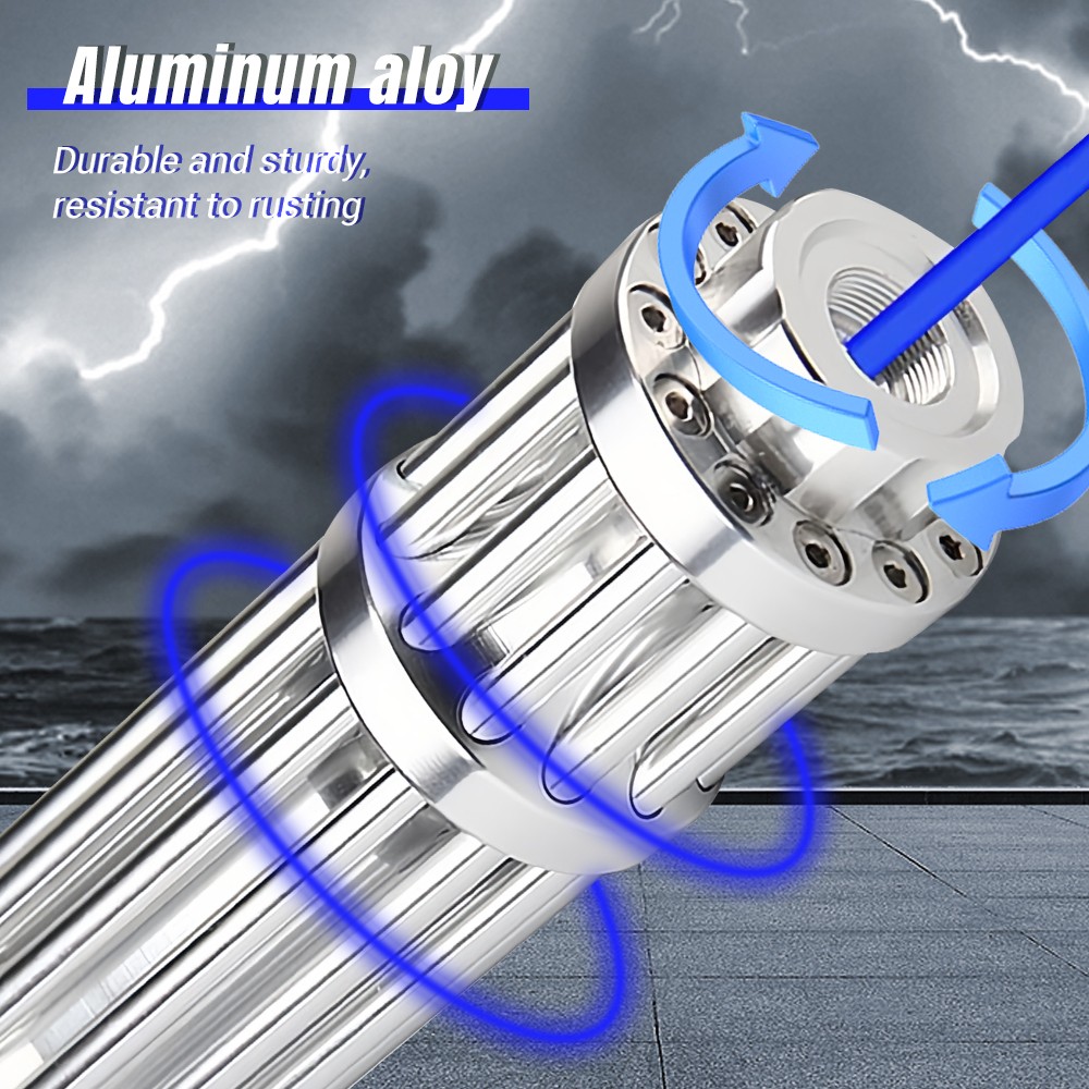 Blue Burning Laser Pointer 450-n-m Adjustable Visible Beam Dot Light