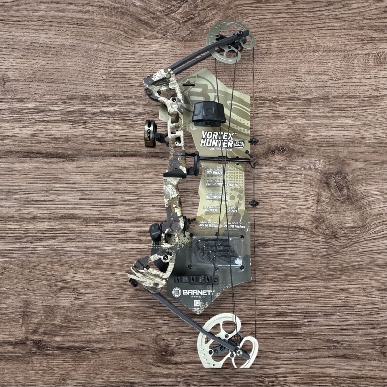 New Barnett Mossy Oak Vortex Hunter G3 2027MO 45-60lbs Free Local Pick up