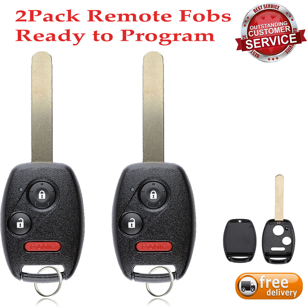 2 For 2005 2006 2007 2008 Honda Pilot Keyless Entry Remote Car Key Fob