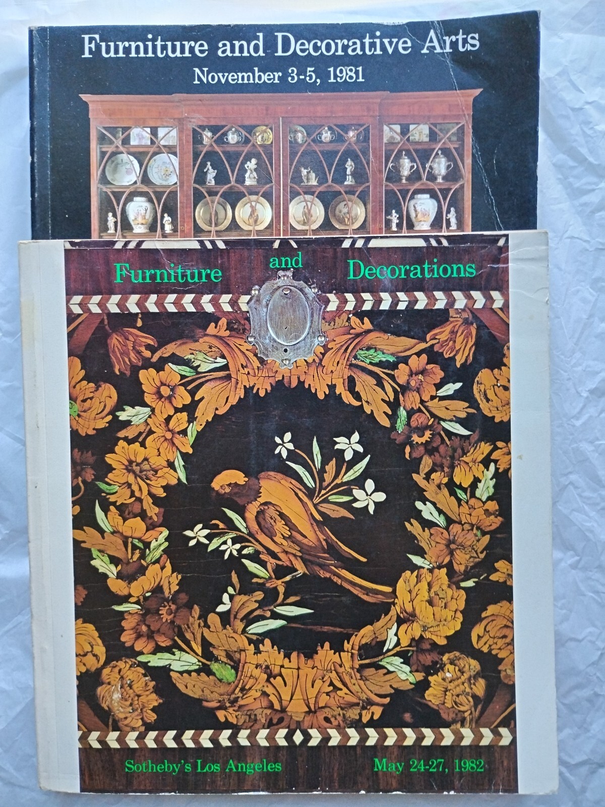 Lot of Two Sotheby’s Furniture and Decorations 1981 & 1982 (251)