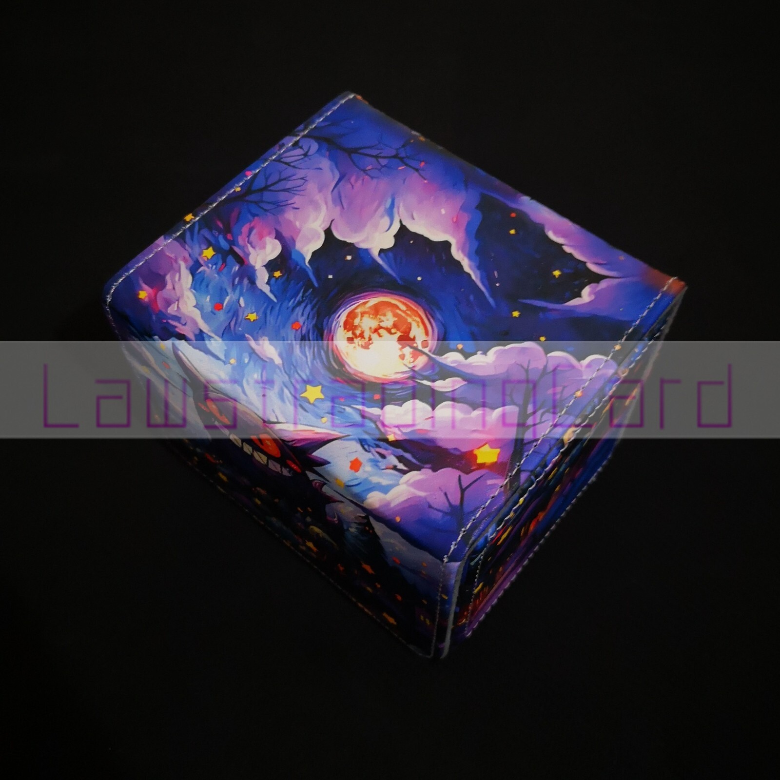 Pokemon Gengar PU leather Deck Box