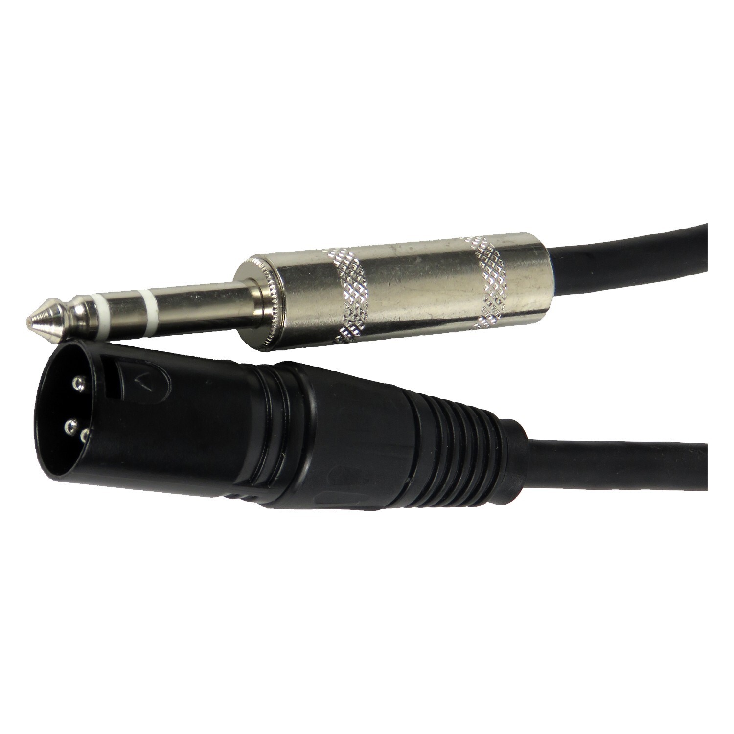 15FT XLR 3-Pin Male To 6.35mm 1/4" Stereo Mono Shielded PA DJ Speaker Cable Cord