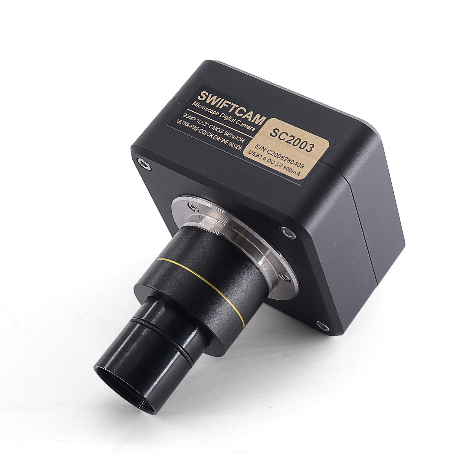 Compound trinocular Microscope, 40X-2500X Digital Lab trinocular Compound LED...