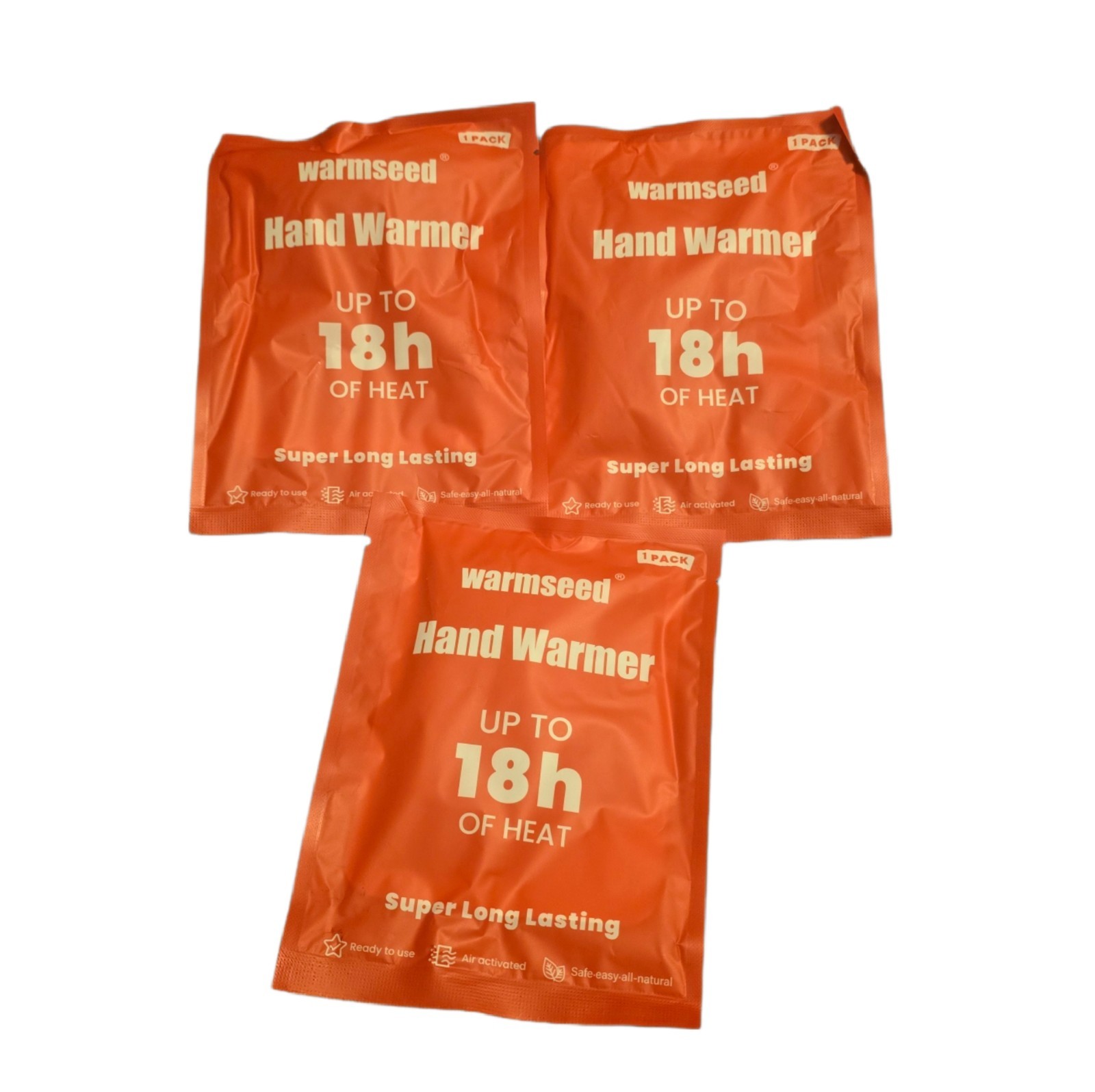 Warmseed Hand Warmers 3 Pack Long Lasting Heat Warmers