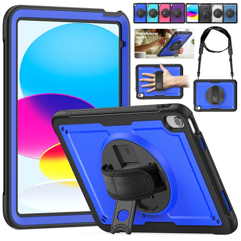 Heavy Duty Case Stand Shockproof Cover Strap For iPad 7/8/9/10/11th Gen A16 2025