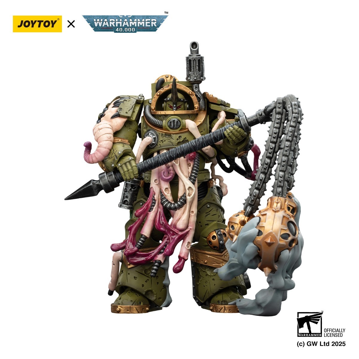JOYTOY Warhammer 40K 1/18 Action Figure Death Guard Blightlord Terminator 2