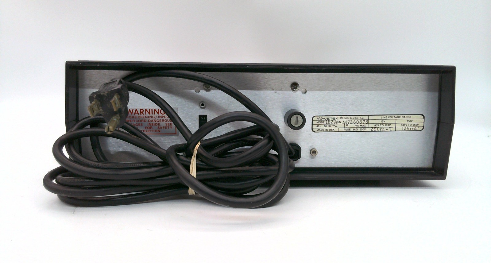 Wavetek Model 182A 4 MHz Function Generator Sine Square Triangle Wave USA MADE