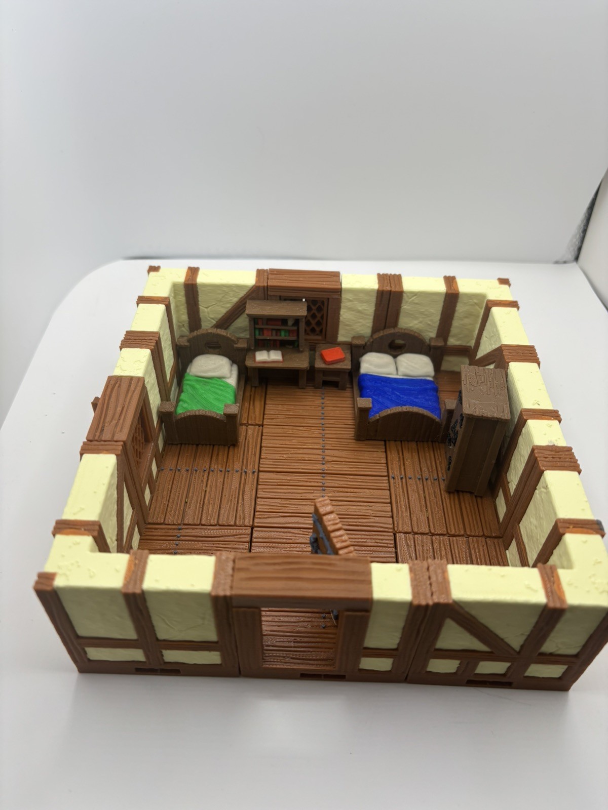 Tavern Furniture Set - Bedroom,  Terrain for D&D, Pathfinder, Warhammer