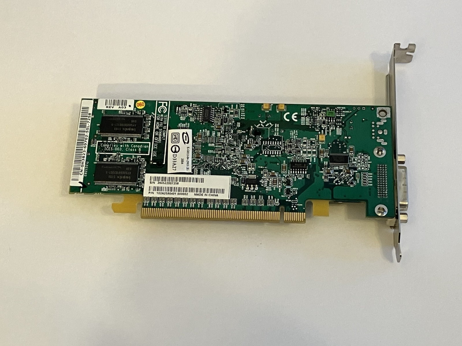 Dell 8960 Graphics Card 0H3823
