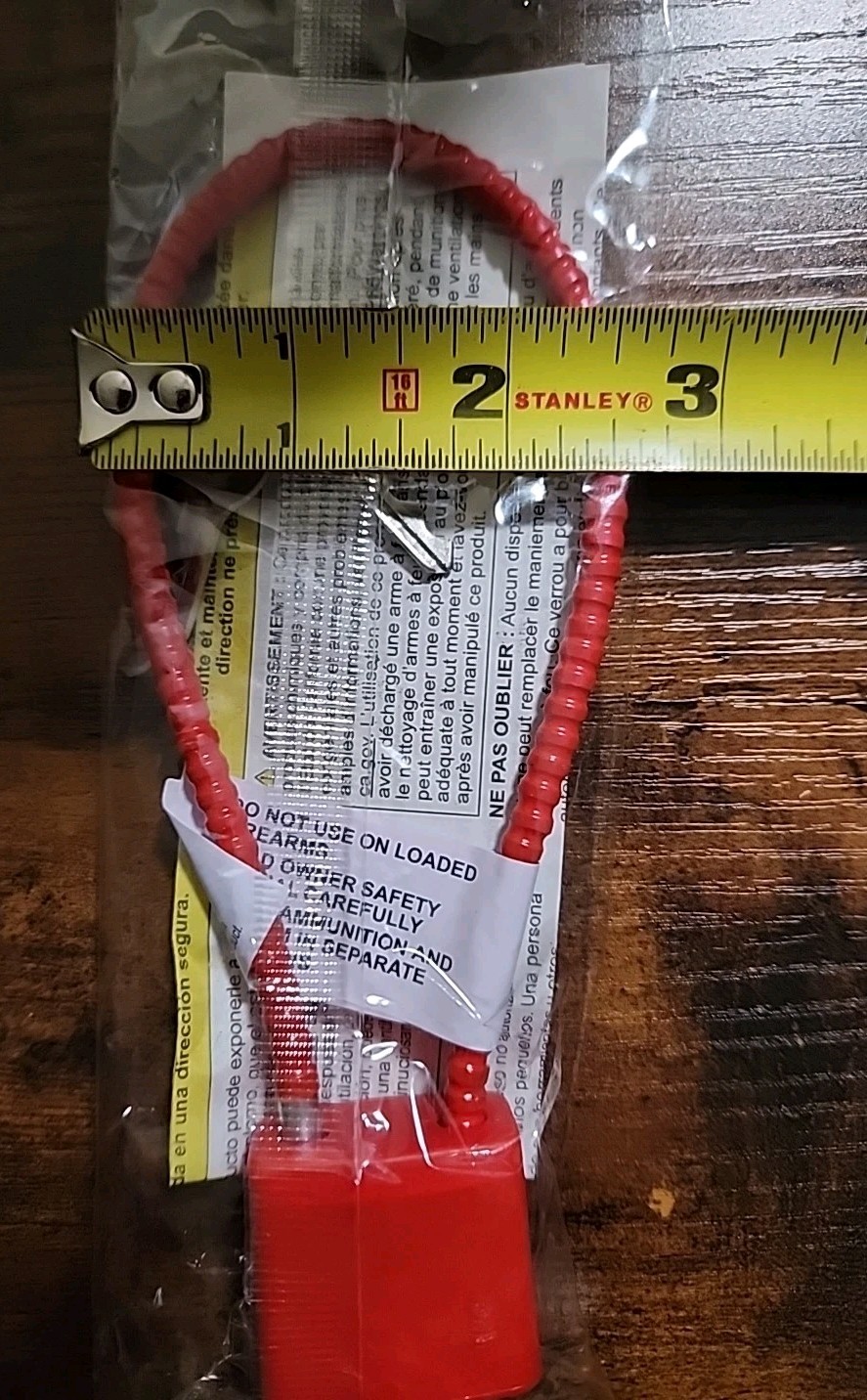 Cable Gun Lock With 2 Keys Cable Lock