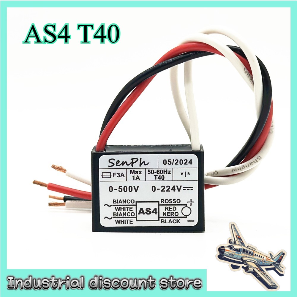 AS4 T40 0-500V~ 0-224V Max 1A F3A 50-60Hz brake rectifier module