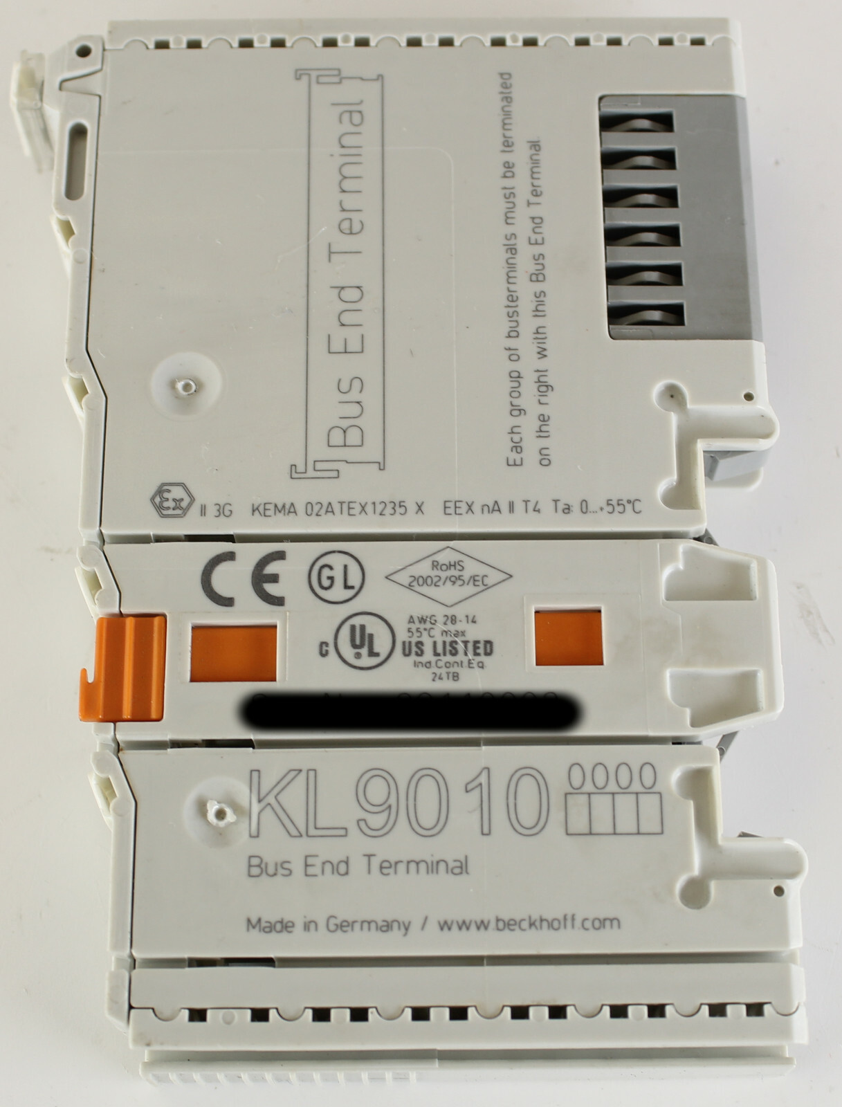 Beckhoff KL9010 Bus End Terminal