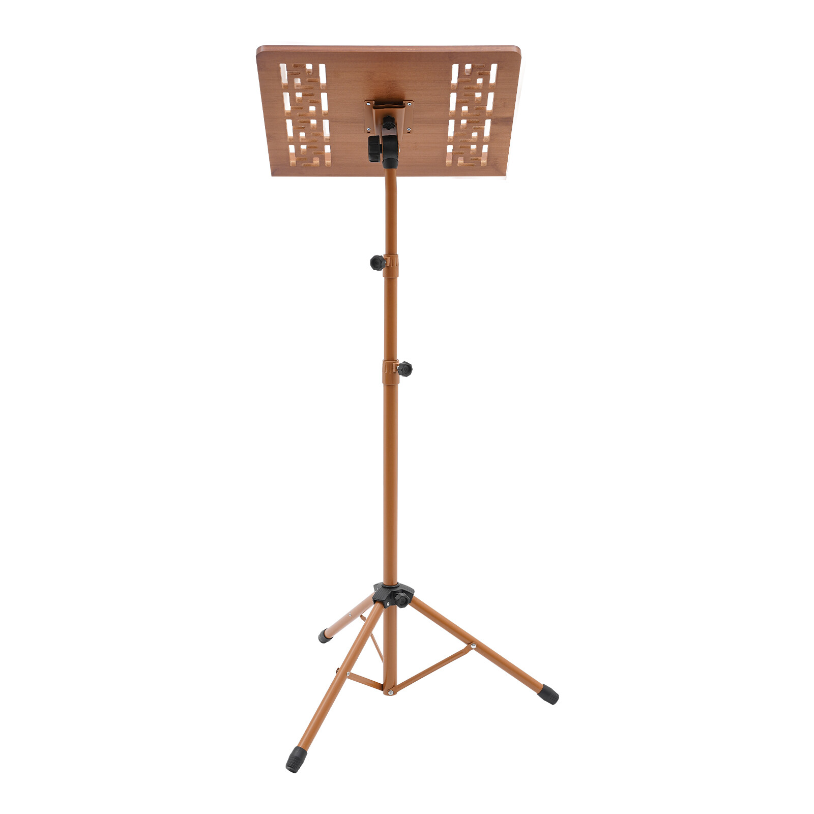 Music Stand Foldable Tripod Base Portable Sheet Music Stand Adjustable Height
