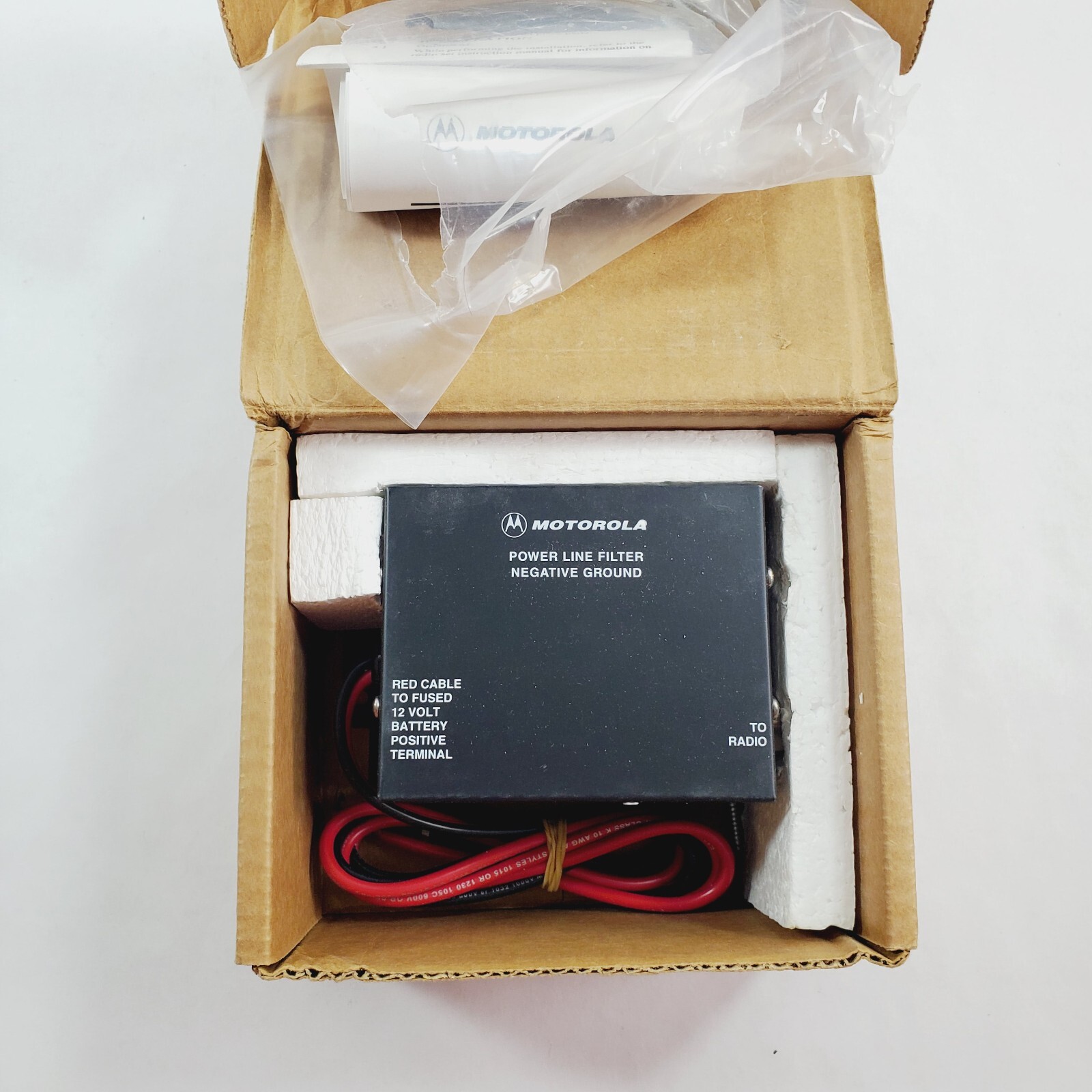 Motorola Power Line Noise Filter Kit TLN5277E New Old Stock NOS