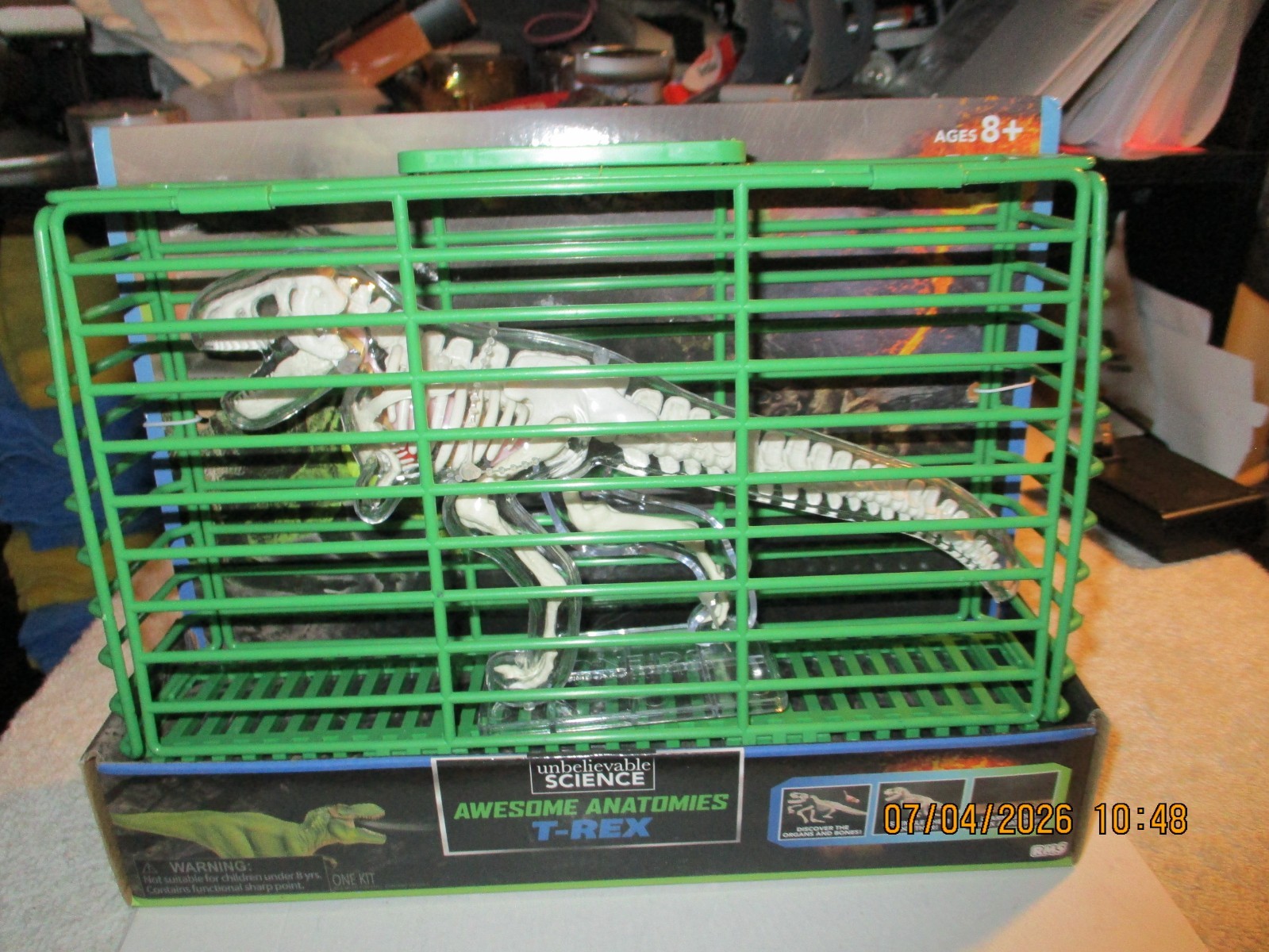 Unbelievable Science Awesome Anatomies T-Rex Dinosaur Model NIP