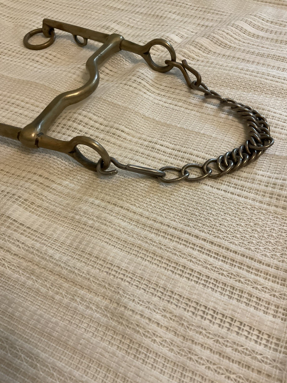 ROFIN Never Rust Horse Bit Brass England