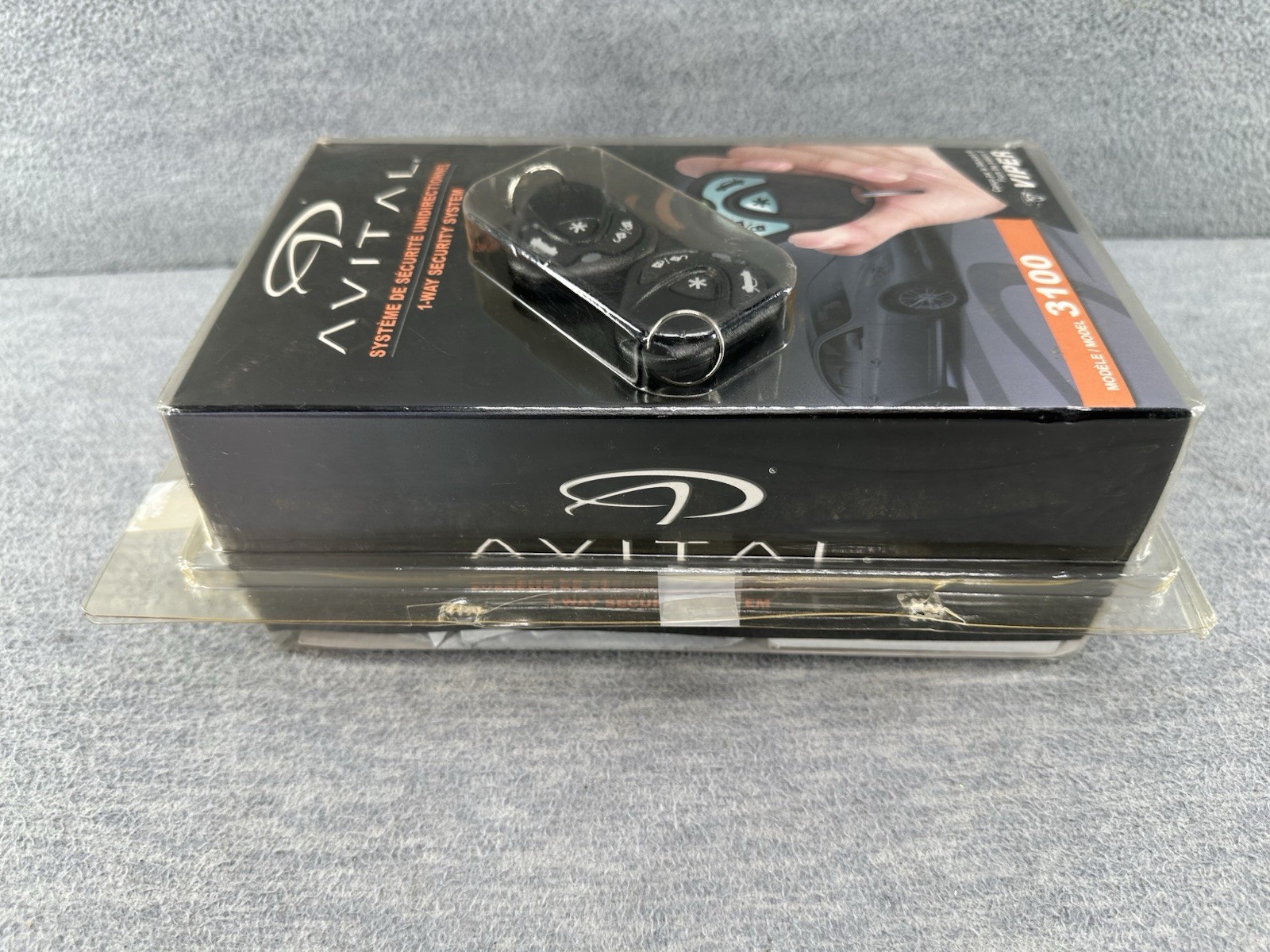 AVITAL 3100 - Universal Car Alarm Security System OPEN BOX Y1