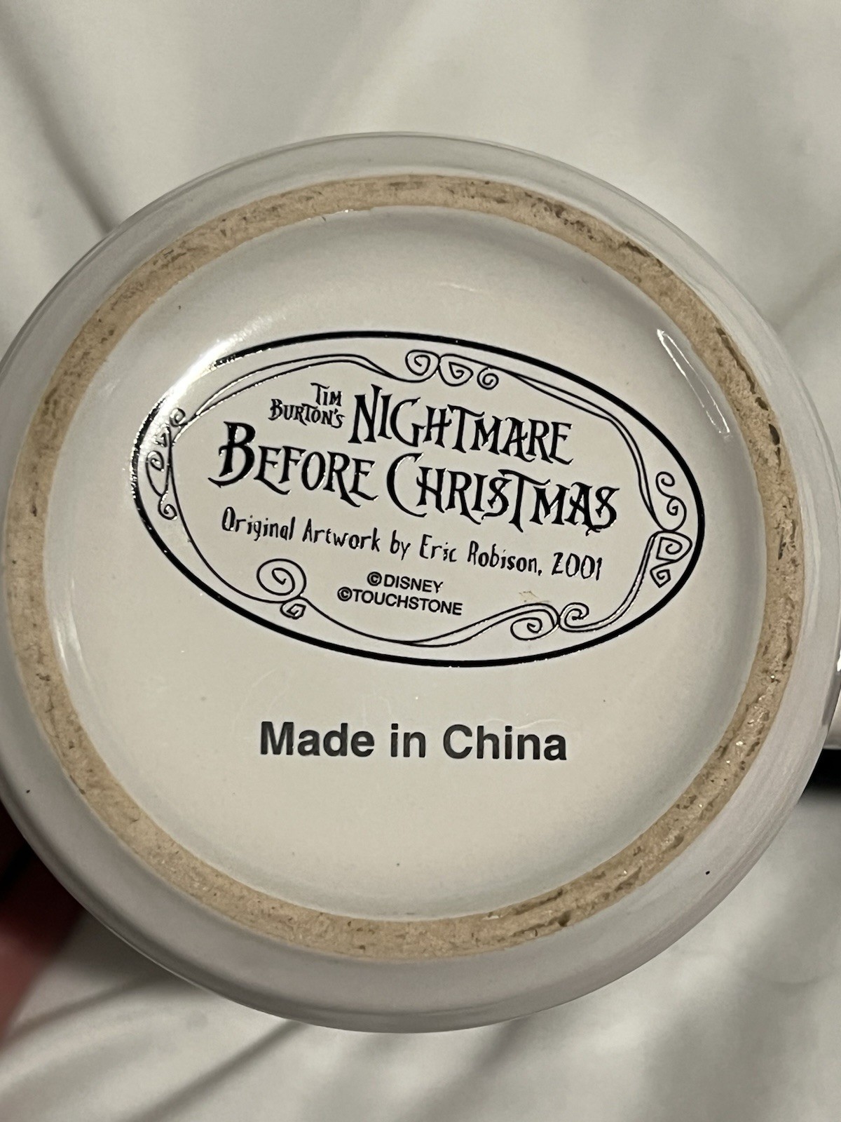 Nightmare Before Christmas Coffee Mug 2001 New