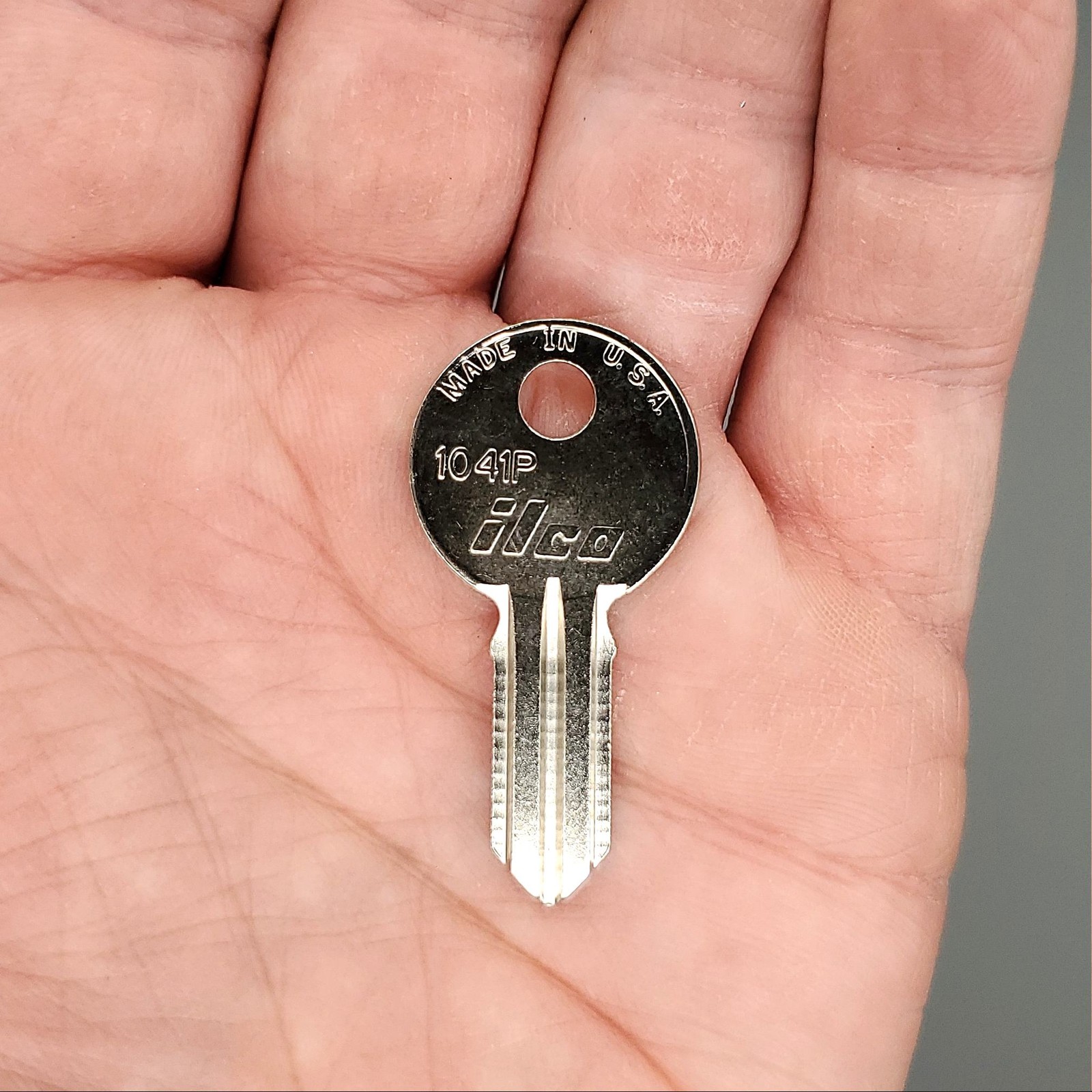 5x Ilco 1041P Key Blanks Illinois 310 Equivalent Nickel Plated NOS