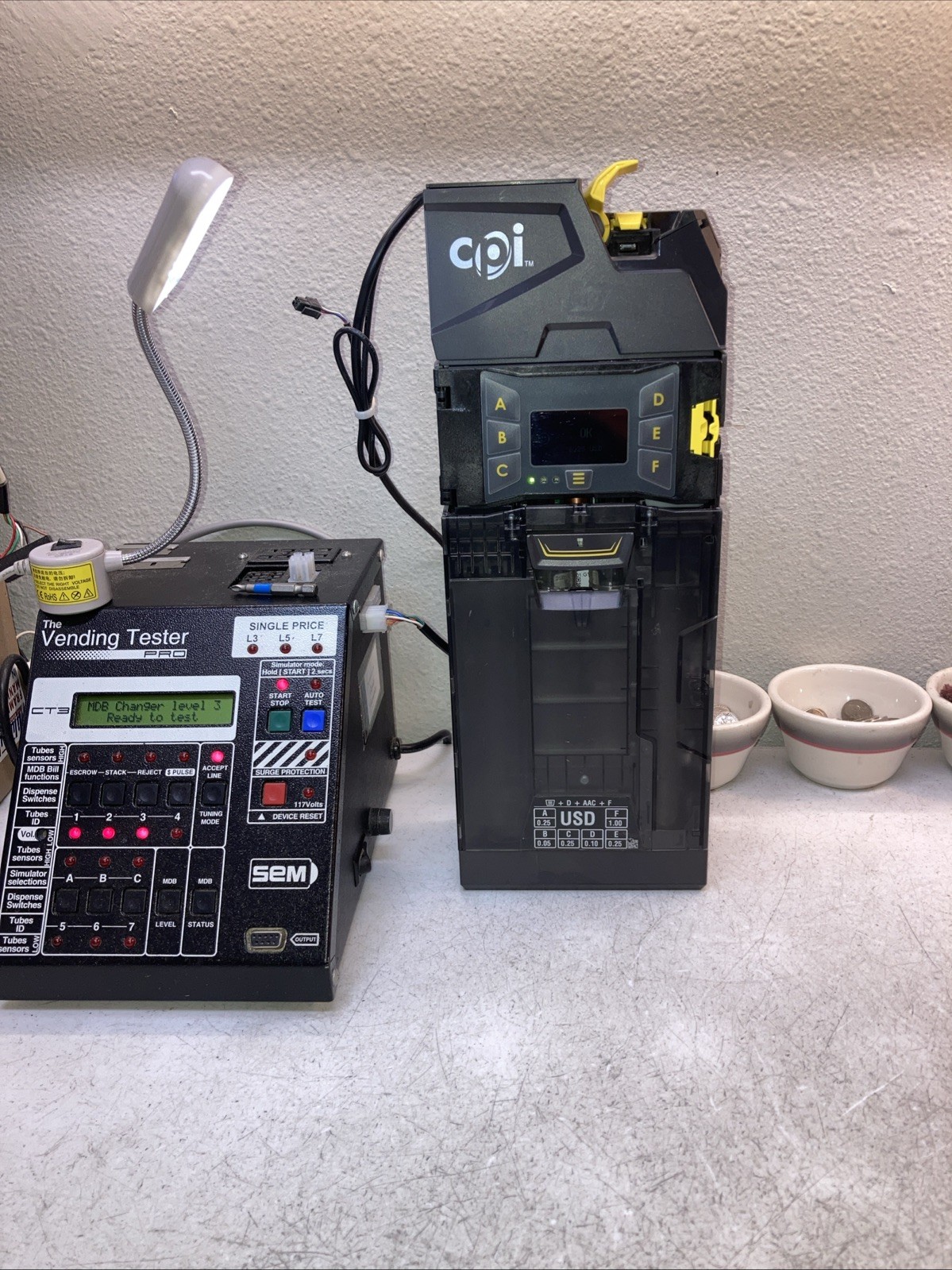 CPI MEI MARS GRYPHON 6 Tube 24 Volt MDB. Perfect Condition