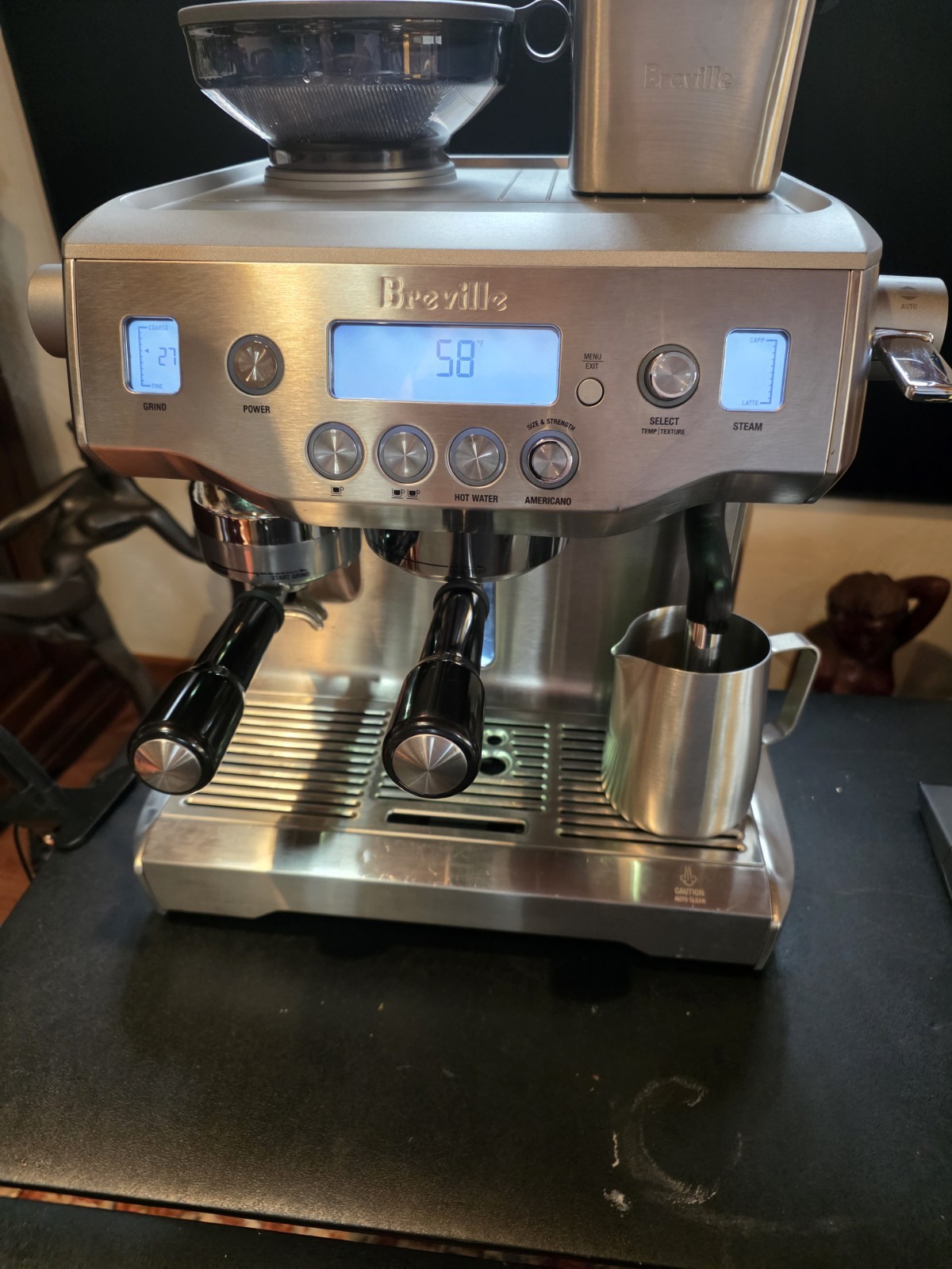 Breville Oracle Dual Boiler Espresso Machine BES980XL, Brushed Stainless Steel