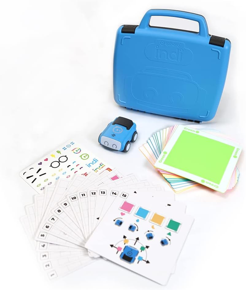 Indi Student Kit Screenless Coding Robot for Ages 4+ | Introduce Coding & Comput