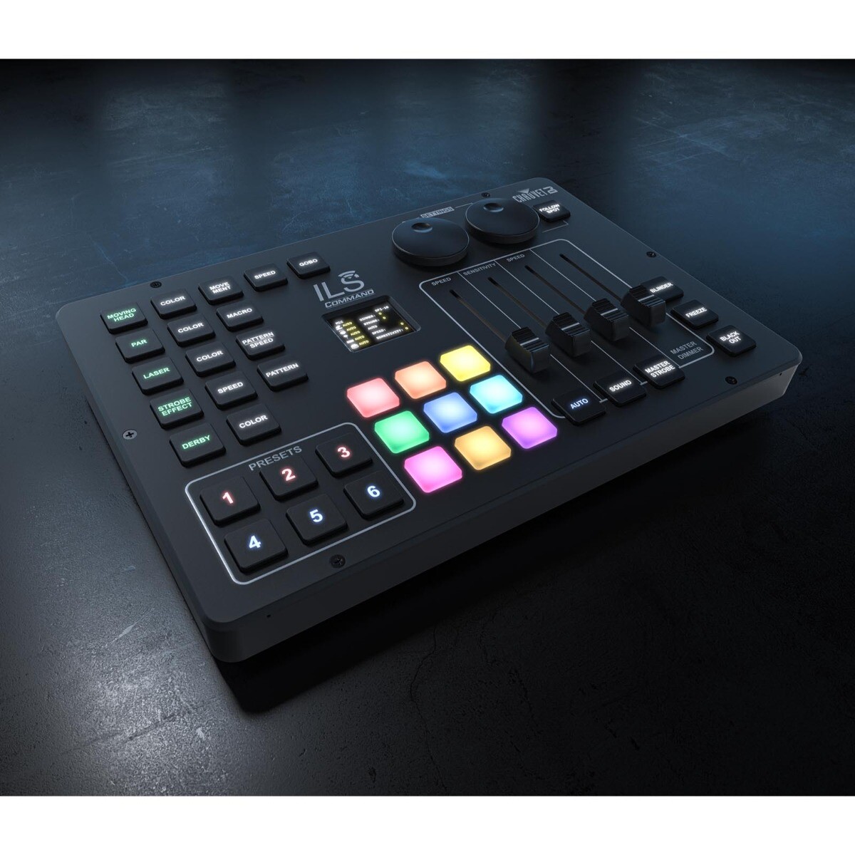 Chauvet DJ ILS Command Wireless DMX Lighting Controller for all ILS Fixtures