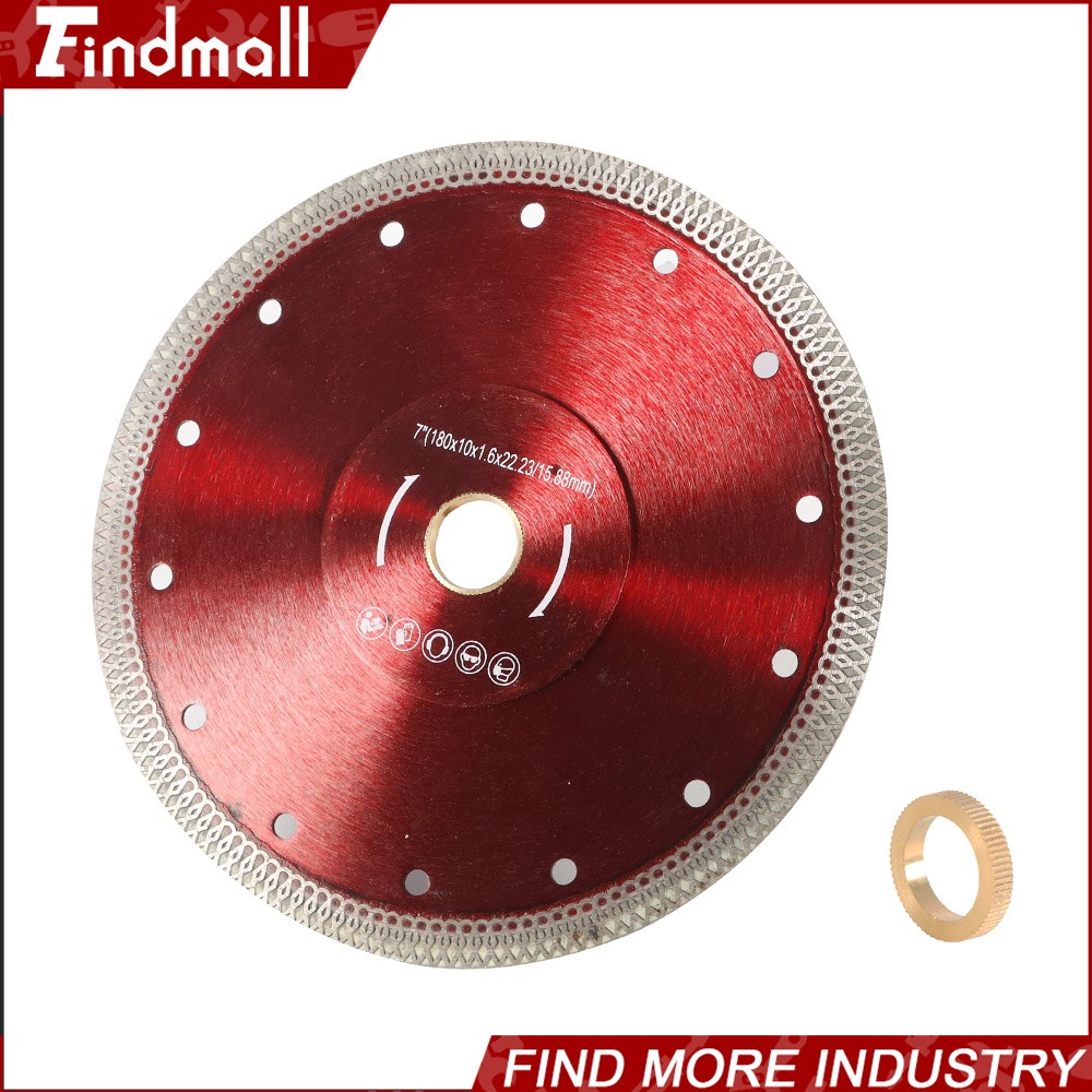 Findmall 7" Super Thin Diamond Porcelain Cutting Blade Tile Blade For Cutting