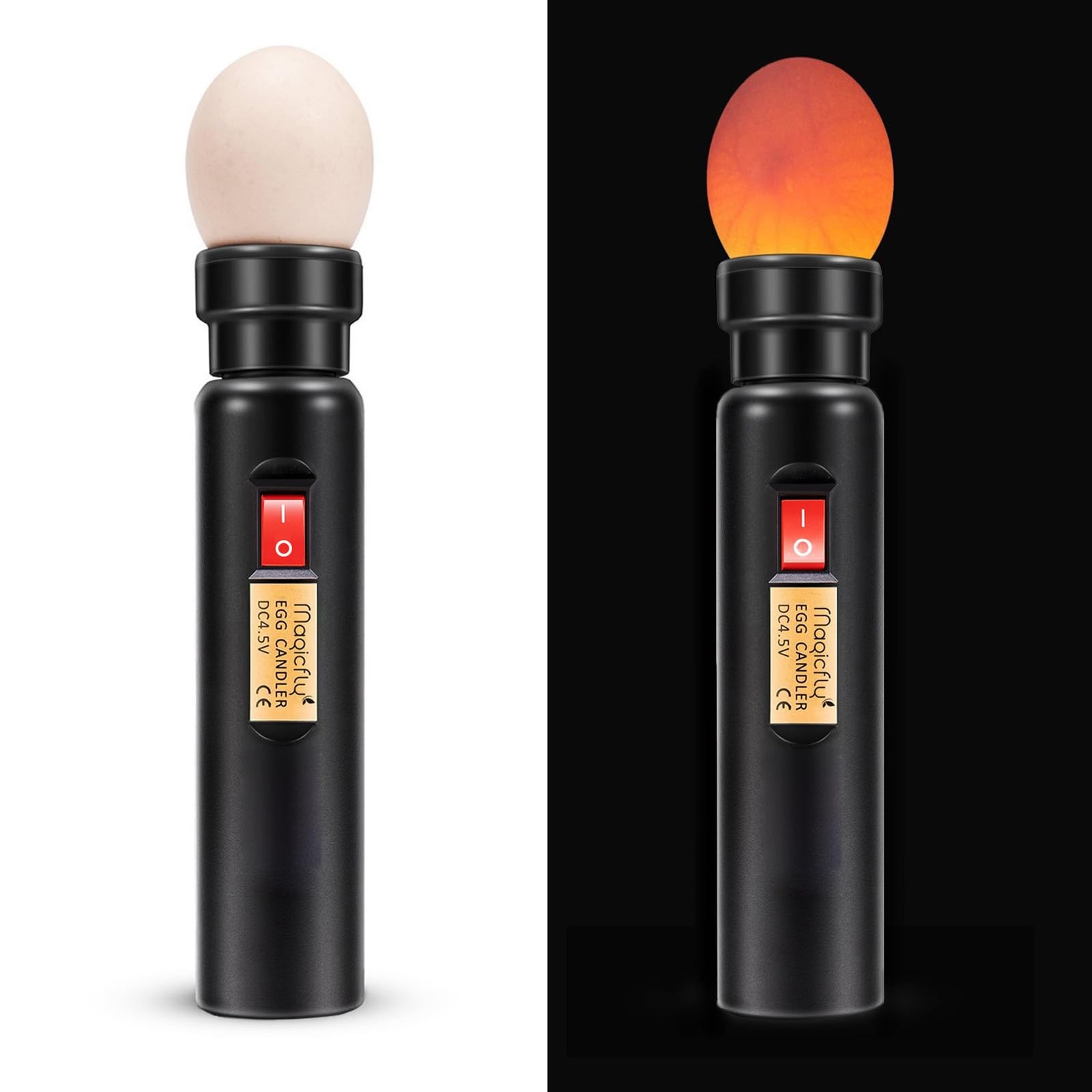 Magicfly Bright Cool Led Light Egg Candler Tester Powered Only By Power Supply