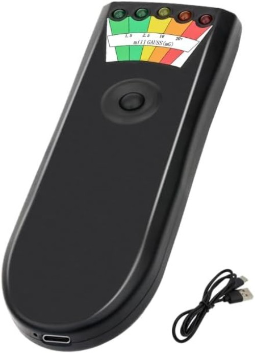 Lightweight Portable EMF Detector for Enhanced Safety & Paranormal Exploration