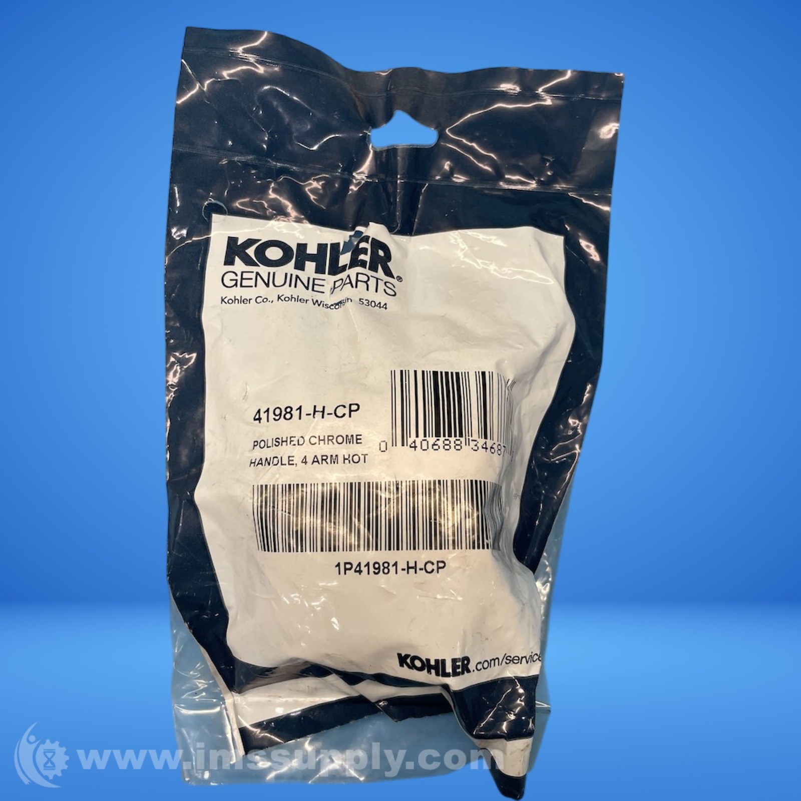 Kohler 41981-H-CP 4 Arm Hot Handle FNFP