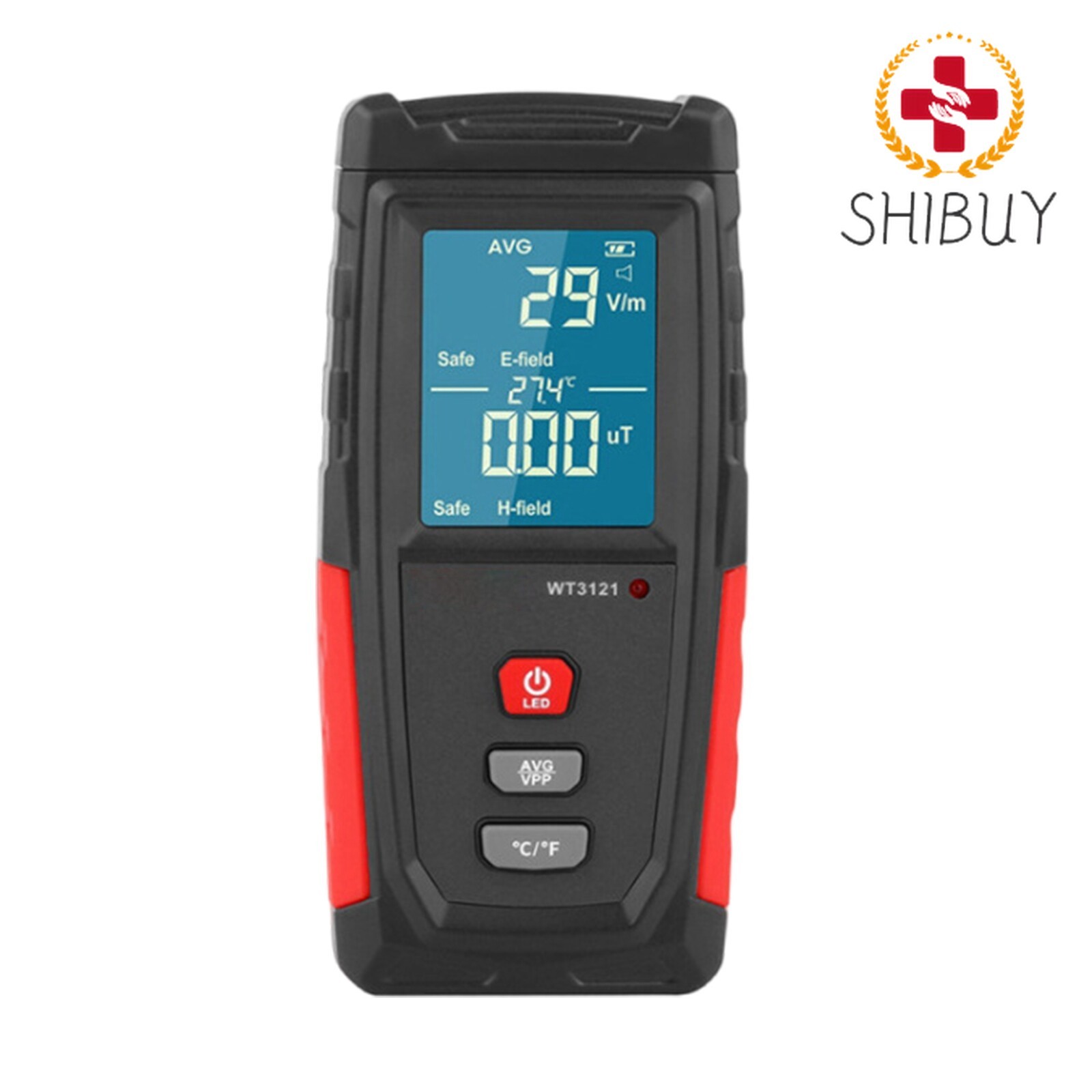 Digital LCD Electromagnetic Radiation Dosimeter EMF Detector Tester Meter Tool