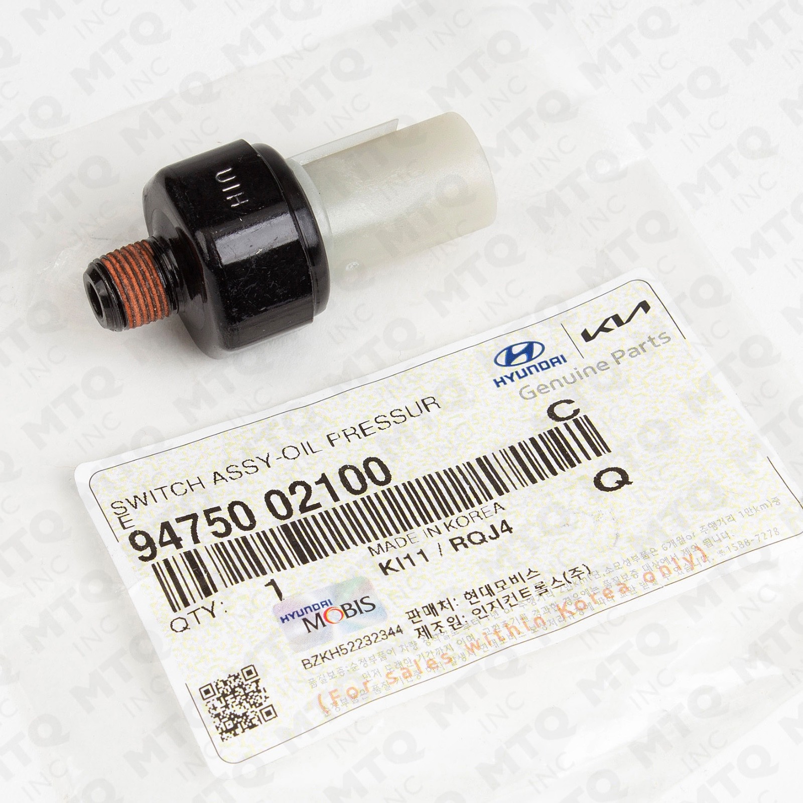 Genuine Oil Pressure Sensor Fits 2017-2025 Select Hyundai Kia 94750-02100