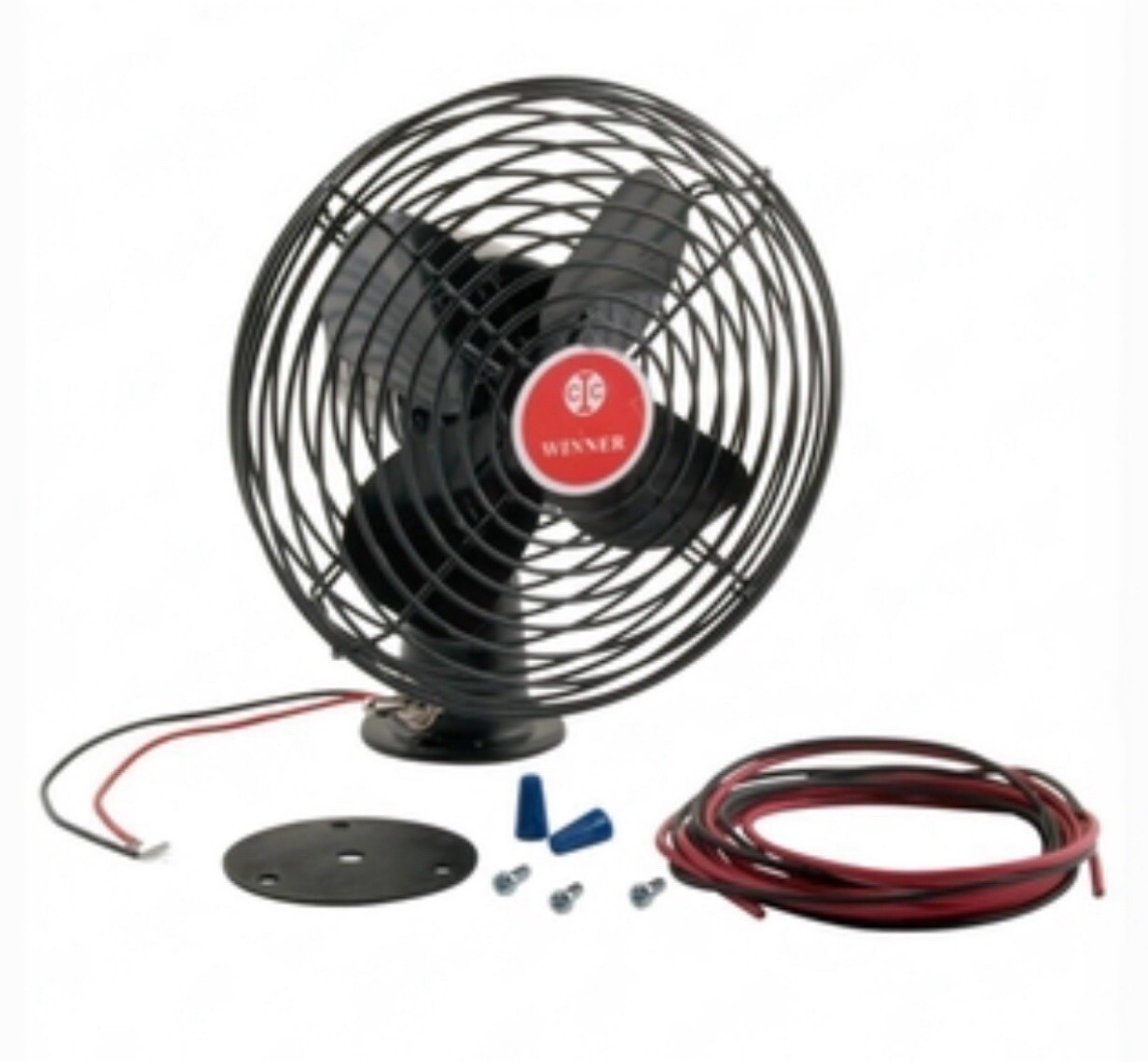 Universal 12V Forklift Cabin Fan Kit – Easy Install, Fits All Models