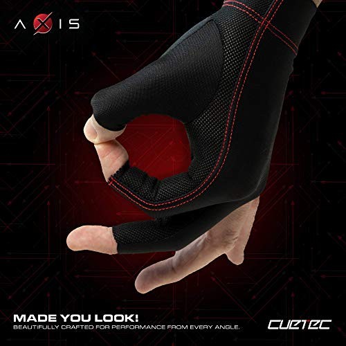 Cuetec Axis Billiard Glove - Fits Left Hand Medium