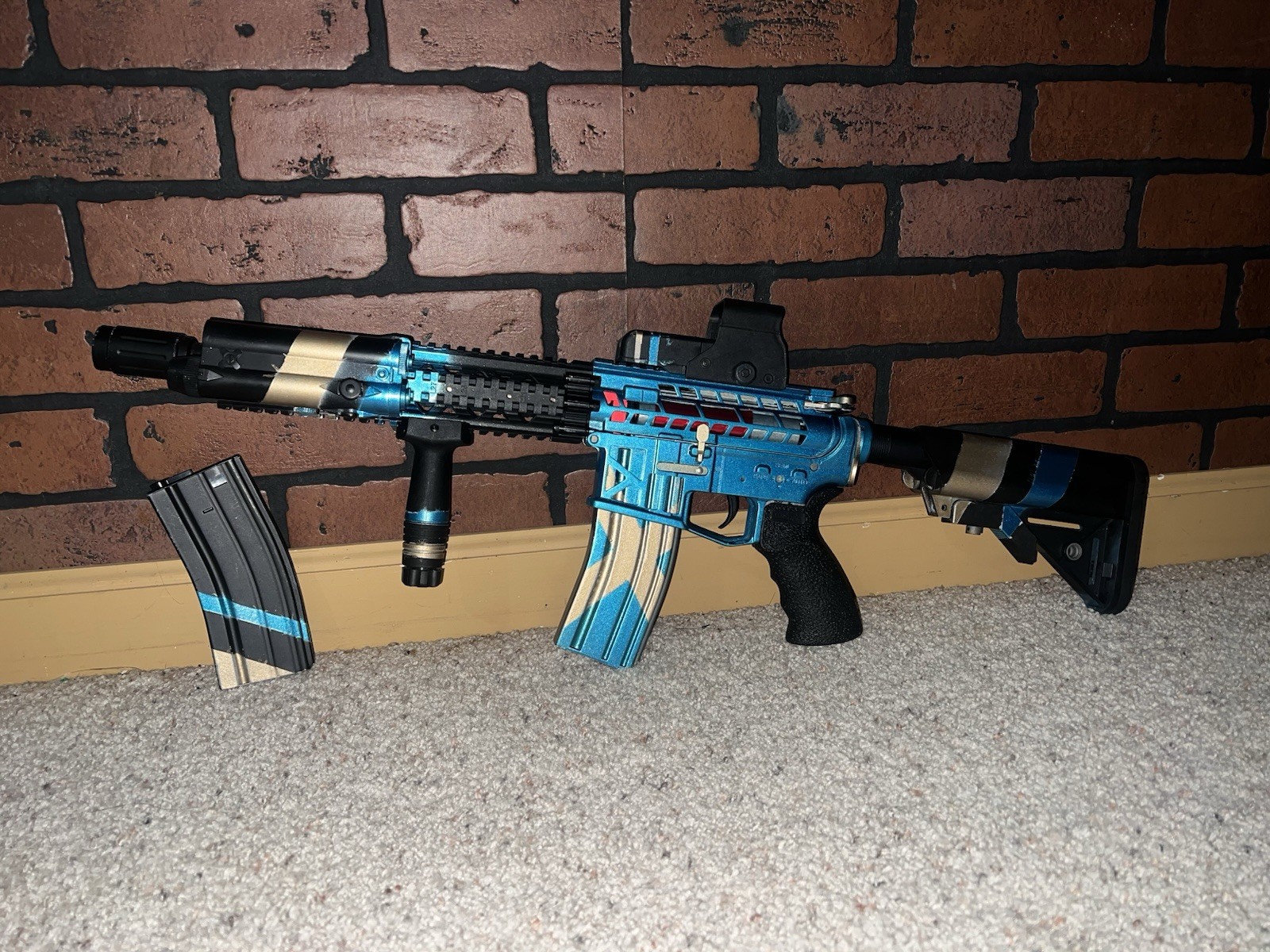 APS V.2 UAR & Custom Airsoft M4