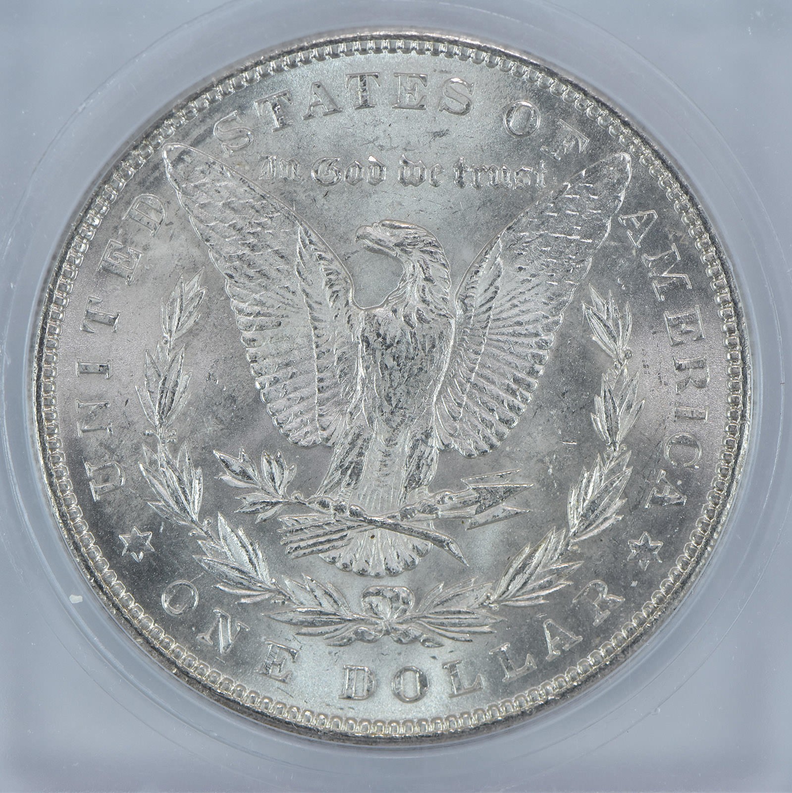 1896 Morgan Silver Dollar MS64 ICG