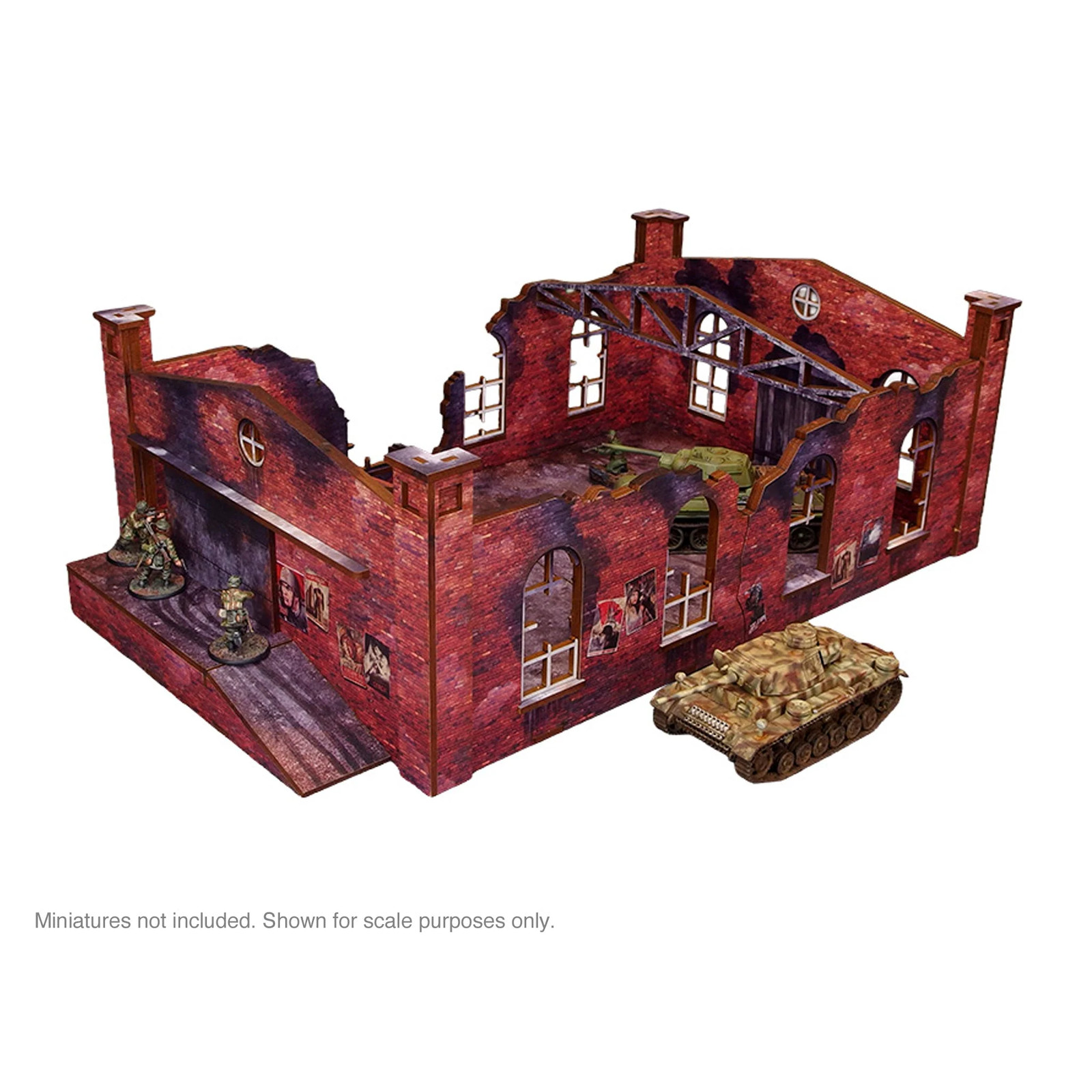 Micro Art Studio WW2 Ostfront Stalingrad: Factory Front Prepainted