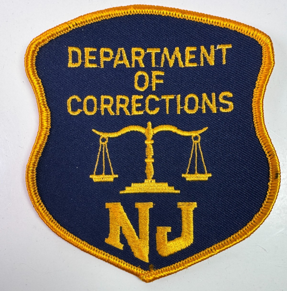 New Jersey Corrections DOC Jail Prison Patch Y5a