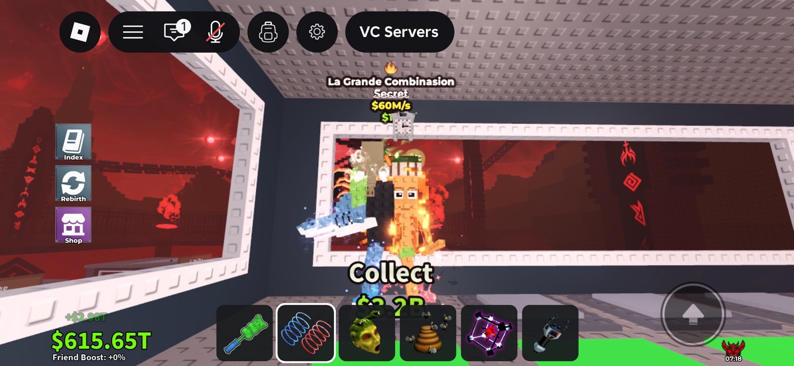 VC Servers Secret Game Item La Grande Combinasion Yin Yang Chicleteira Los Q