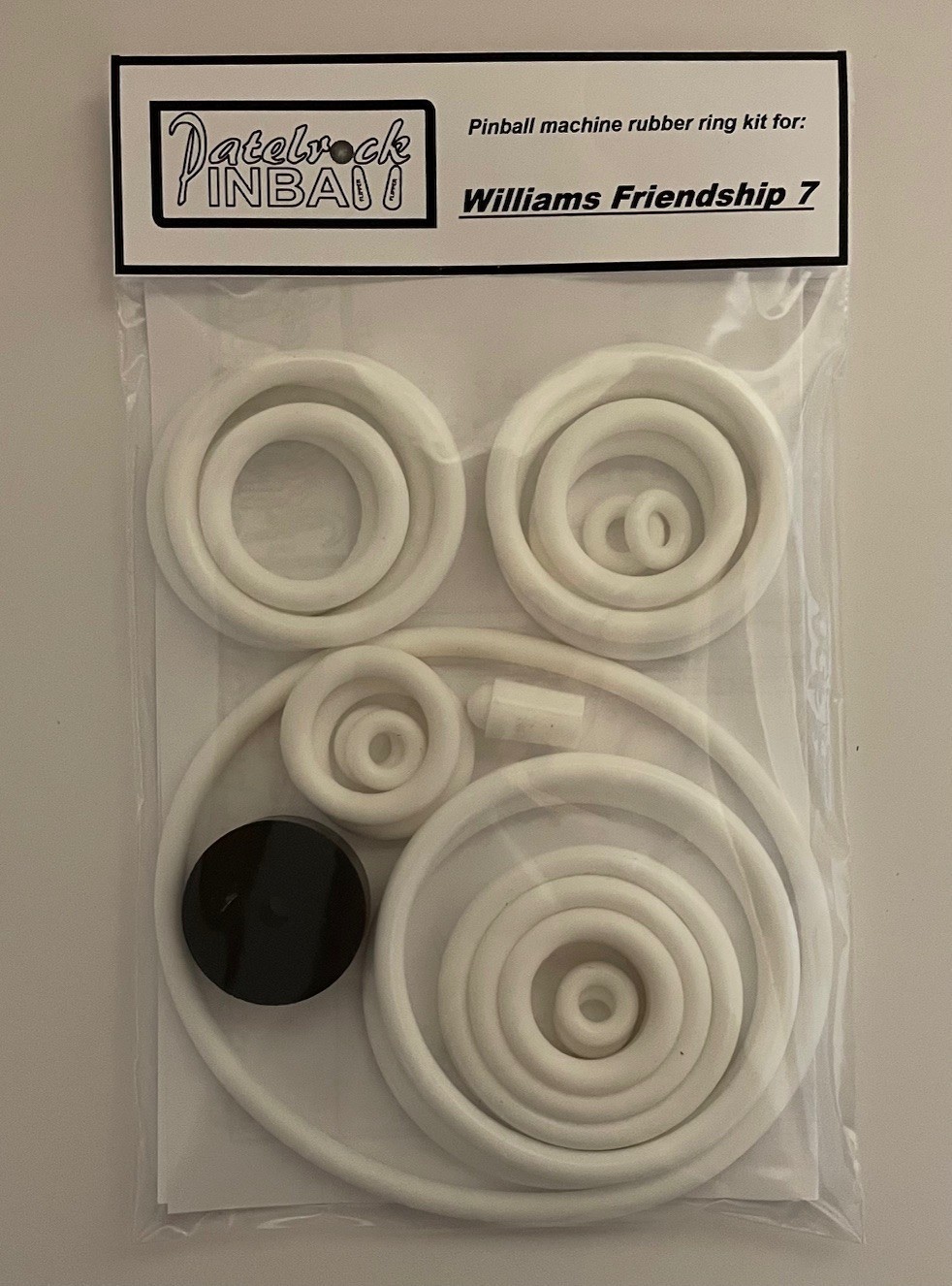 1962 Williams Friendship 7 Pinball Machine Rubber Ring Kit