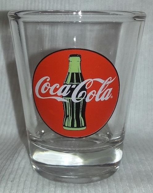 Coke Circle 1½oz. Shot Glass