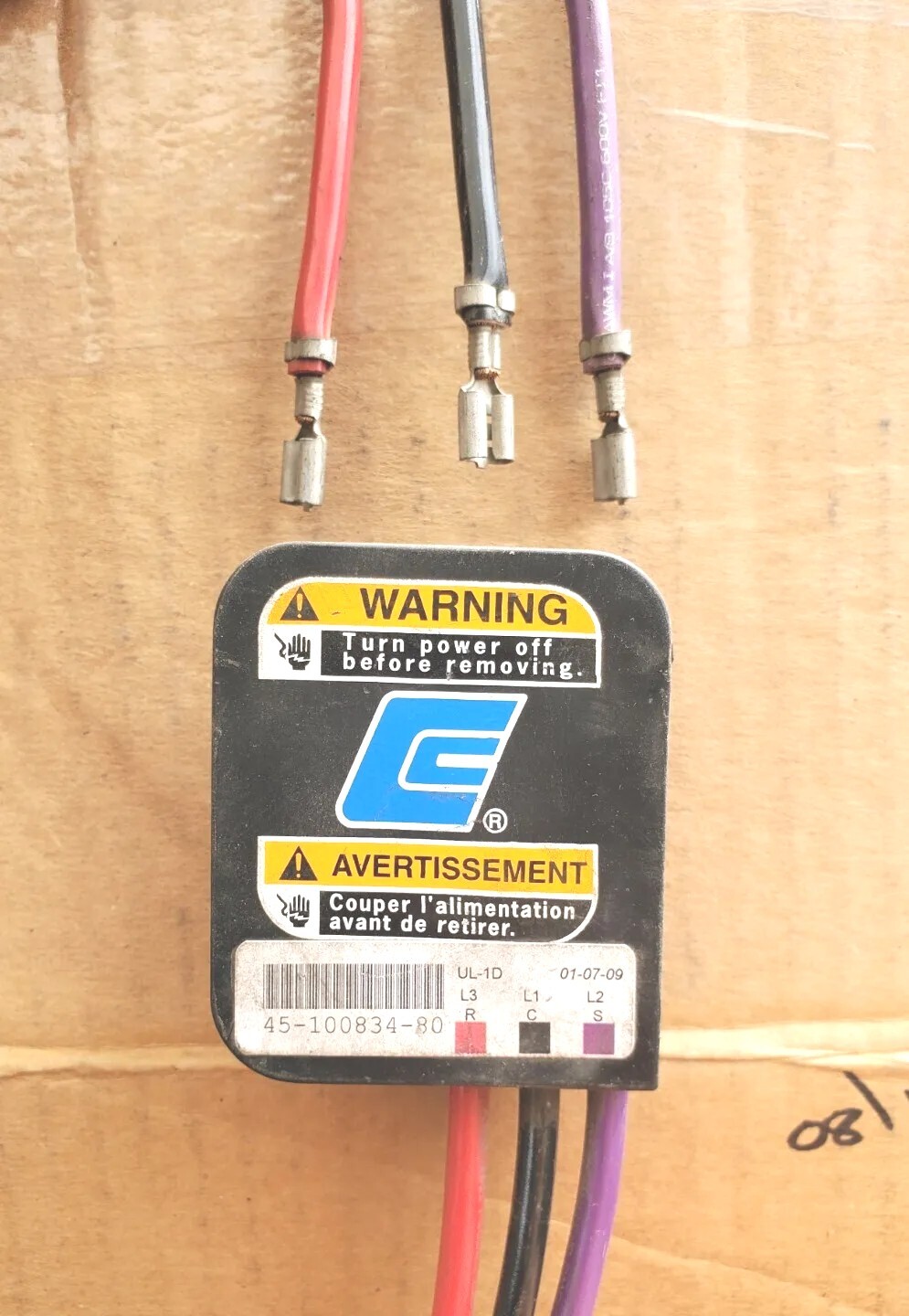 Rheem 45-100834-80 Copeland Molded Plug Wiring Harness 4510083480 Qty-1 New-Bulk