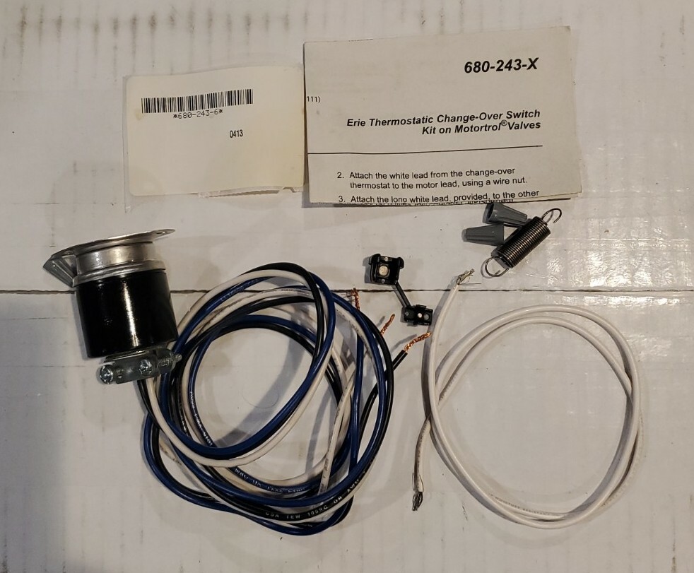 Erie 680-243-6 Changeover Thermostat Switch,83-60 Deg F - FREE SHIPPING!!!!
