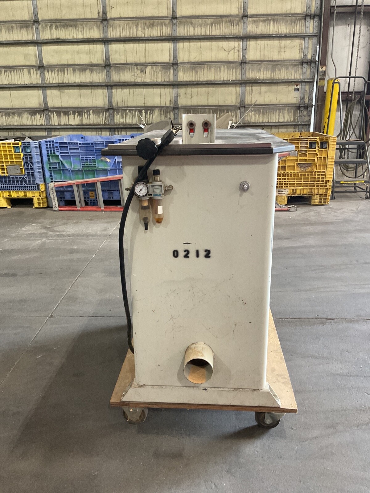 Unique Machine & Tool Double Spindle Pneumatic Pocket Hole Machine Model 73 #6BB