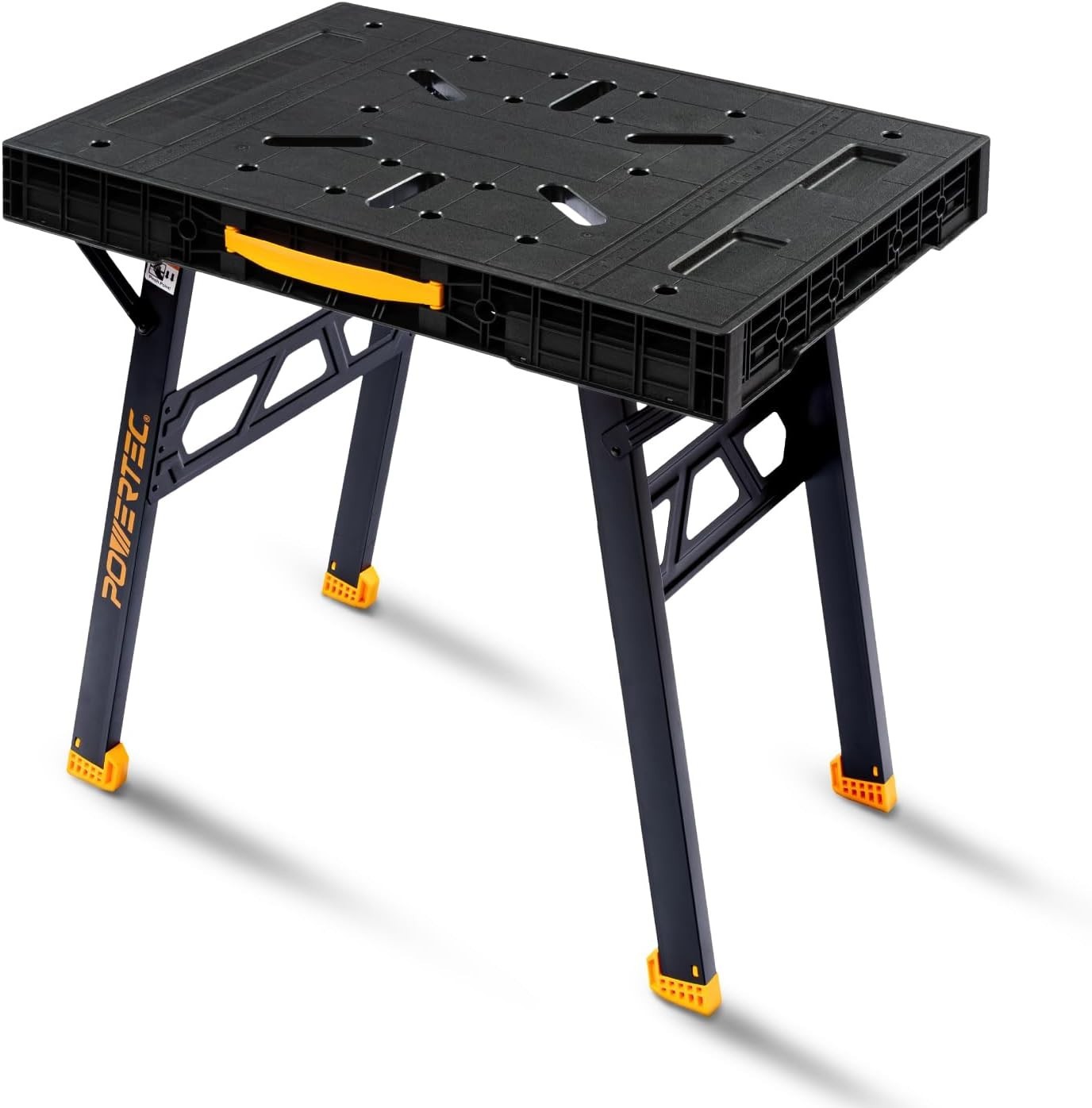 Portable Folding Worktable – Heavy-Duty Workbench with 33.5" x 24" Surface, 1...