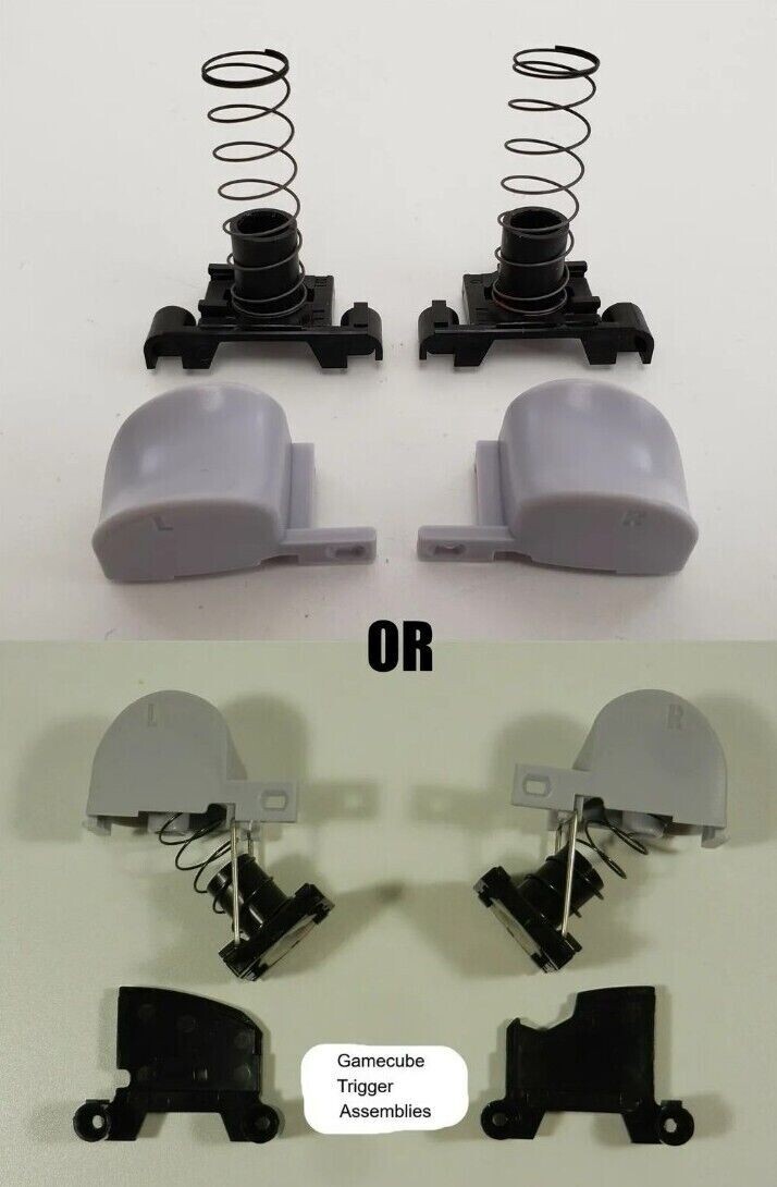 Set of OEM Replacement Part Nintendo GameCube Controller L/R Trigger Assemblies