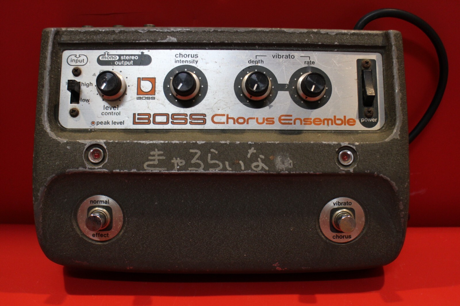 Vintage Roland BOSS CE-1 Chorus Ensemble Effects Guitar Pedal CE 1 U1633 221026